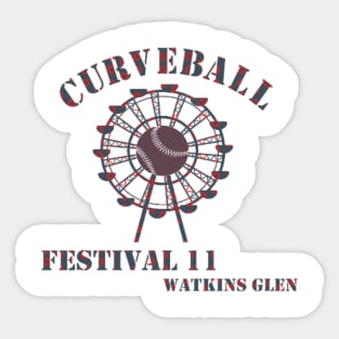 Phish: Curveball Ferris Ball Sticker